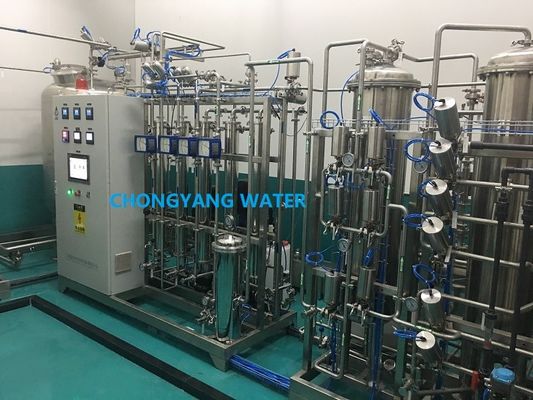 Reinigtes Wassersystem mit Materialbeweis und Schweißprotokoll für die Pharmaindustrie