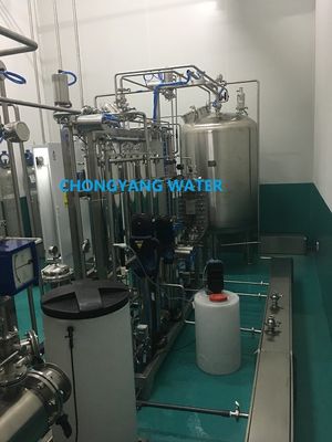 Reinigtes Wassersystem mit Materialbeweis und Schweißprotokoll für die Pharmaindustrie