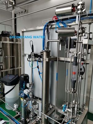 Kleines Pharma-Wassersystem Pharmazeutische Wasseraufbereitungsanlage GMP FDA