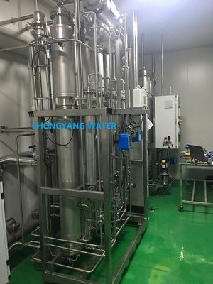 Pharma Mehrkolumnendestillationsanlage Mehrwirkungswasserdestillationsanlage zur Injektion
