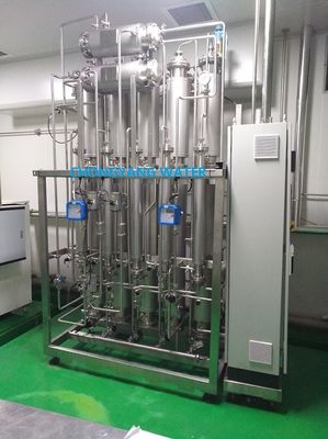 SS316L Multi-Säulen-Destillationsanlage mit vier Effekten, Maschine zur Herstellung von destilliertem Wasser für In-vitro-Diagnostika