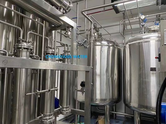 Pharmazeutische Multi-Effekt-Ausrüstung für destilliertes Wasser WFI Ro-Maschinendialyse