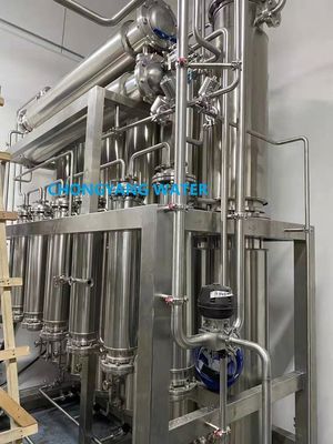 Pharmazeutische Multi-Effekt-Ausrüstung für destilliertes Wasser WFI Ro-Maschinendialyse