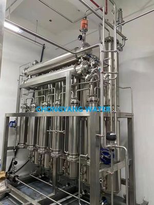 Pharmazeutische Multi-Effekt-Ausrüstung für destilliertes Wasser WFI Ro-Maschinendialyse