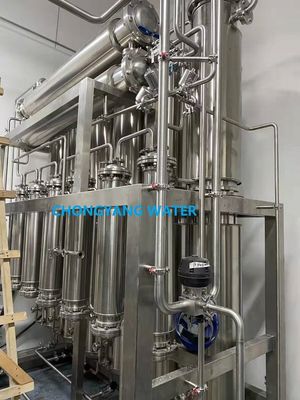 Pharmazeutische Mehrkolonnendestillationsanlage Destillationswassermaschine WFI-System