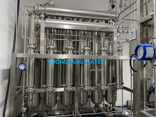 Pharmazeutische Mehrkolonnendestillationsanlage Destillationswassermaschine WFI-System