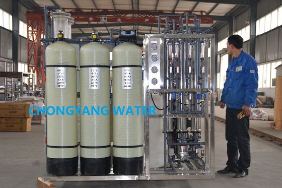 Industrie-RO-Wasserbehandlungsanlage PLC Industriewasserfilter