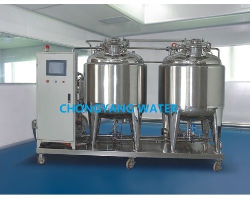 SS CIP-Lösungs-Wassertankwaschautomatisches Brauerei-CIP-System in der Lebensmittelindustrie