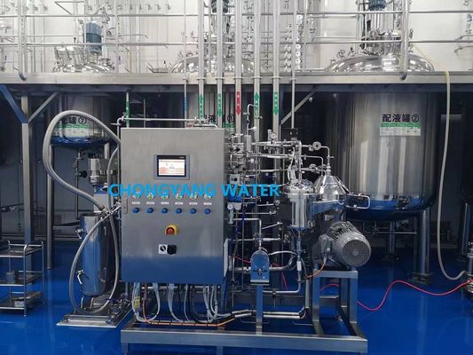 Vollautomatisches CIP-System CIP in der Lebensmittelindustrie mit Sensor