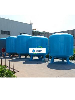Industriefilter aus Edelstahl Silikonsand Wasserfilter ISO9001
