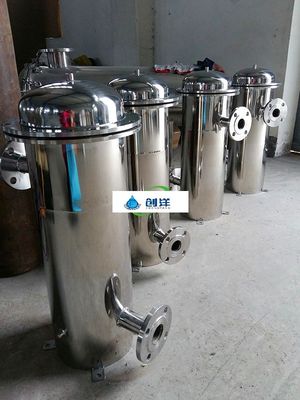 ASTM 304 316L Edelstahl-Filtergehäuse-Beuteltaschenfilter für die industrielle Wasserfiltration