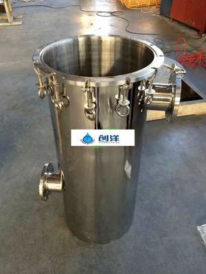 ASTM 304 316L Edelstahl-Filtergehäuse-Beuteltaschenfilter für die industrielle Wasserfiltration