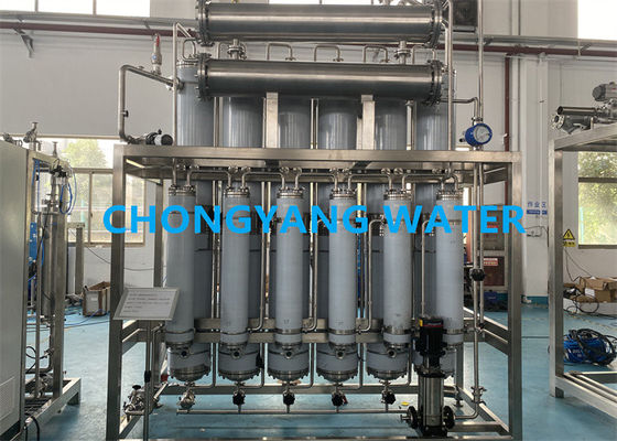 Mehrkolonnendestillationsanlage Handelsmaschine für Destilliertes Wasser Teiladampfung