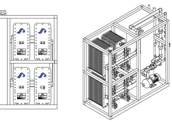 Ultra-kleines EDI-Modul mit Stromversorgung / Ionpure-EDI-Modul