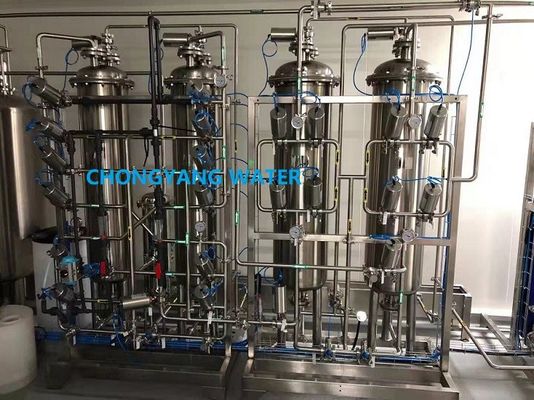 Verpackte Umkehrosmose + Elektrodeionisierung für gereinigtes Wasser