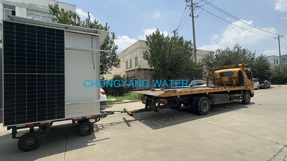 Ein mobiles Solar-Photovoltaik-Umkehrosmosesystem