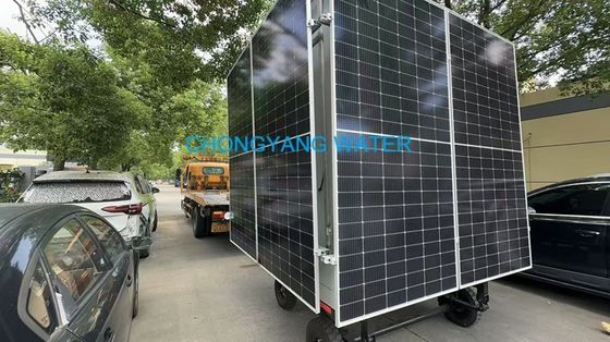Ein mobiles Solar-Photovoltaik-Umkehrosmosesystem