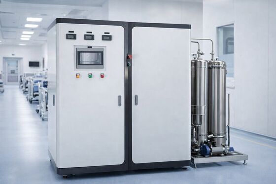 Medizinische Wasseraufbereitungssysteme RO EDI Wasserfiltrationstechnologie für medizinisches 100LPH