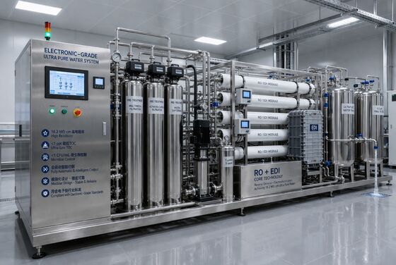 Elektro-Ionisierung Industrie-RO-Anlage Industriewasserreinigungsmaschine