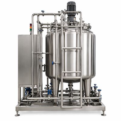 Biophar-Lösungsvorbereitungssystem 1000L mit SS316L-Gehäuse (GMP-Standard, Touchscreen-Steuerung)
