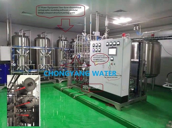 CEDI entionisierte Wasseraufbereitungsanlage Ro-Wasserfiltersystem in der Pharmaindustrie