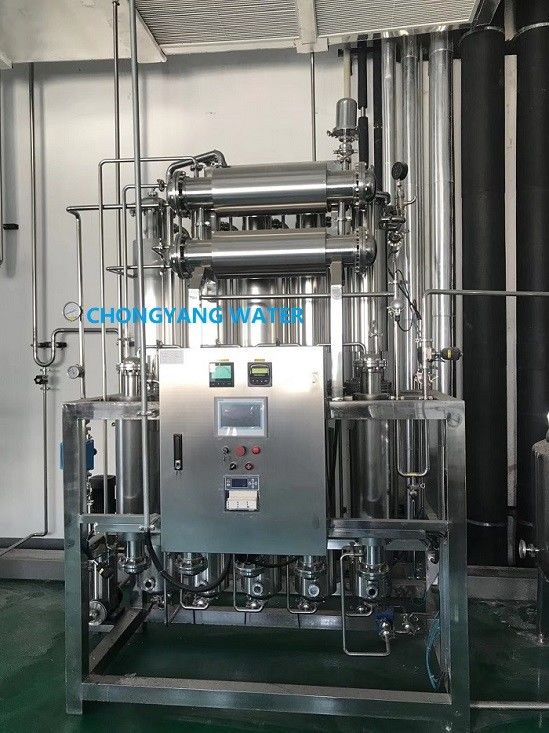 SS316L Multi-Säulen-Destillationsanlage mit vier Effekten, Maschine zur Herstellung von destilliertem Wasser für In-vitro-Diagnostika