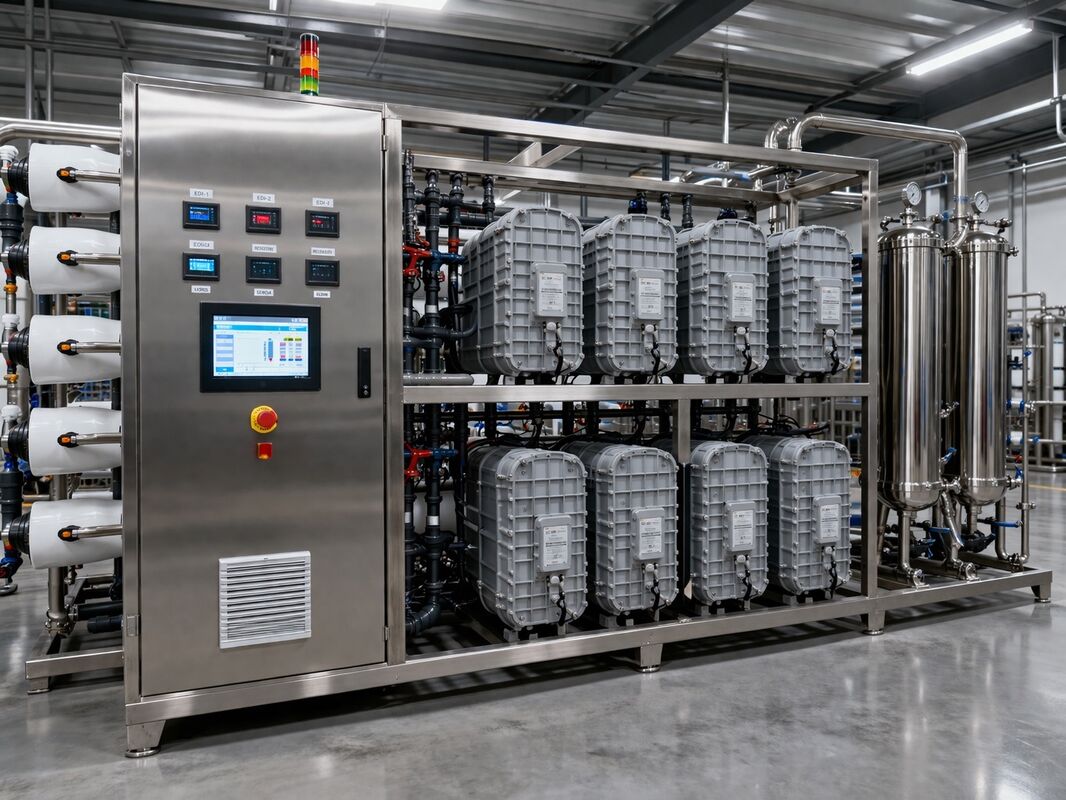 Elektro-Ionisierung Industrie-RO-Anlage Industriewasserreinigungsmaschine